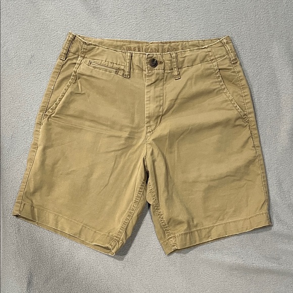 American Eagle Outfitters Other - American Eagle Outfitters Men’s Khaki Flat-Front Chino Shorts